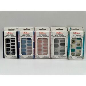 Sally Hansen Salon Effects Nail Polish Strips Ongles Adhésifs - Variety of 5 set